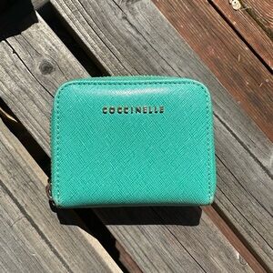 Coccinelle Green Leather Wallet
